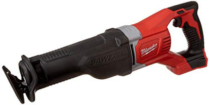 Milwaukee 2621-20 M18 18V Lithium Ion Cordless Sawzall 3,000RPM Reciprocating Saw with Quik Lok Blade Clamp and All Metal Gearbox (Bare Tool) - WoodArtSupply