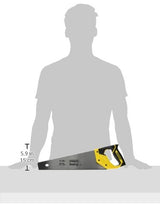 STANLEY Hand Saw, 12-Point/Inch, Sharp Tooth, 15-Inch (20-526) Stanley