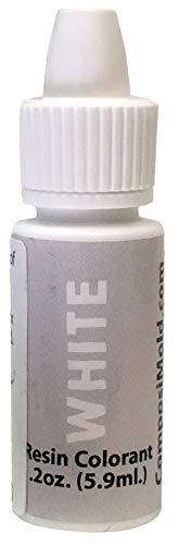 White Epoxy Pigment (Colorant, Dye, Tint) 6cc (0.2 oz.) ComposiMold