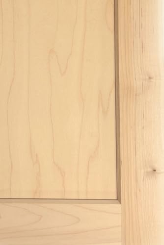 ONESTOCK Unfinished Maple Shaker Cabinet Door Front Replacement - 12W x 24H