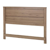 Fynn Full Headboard in Rustic Oak by South Shore South Shore