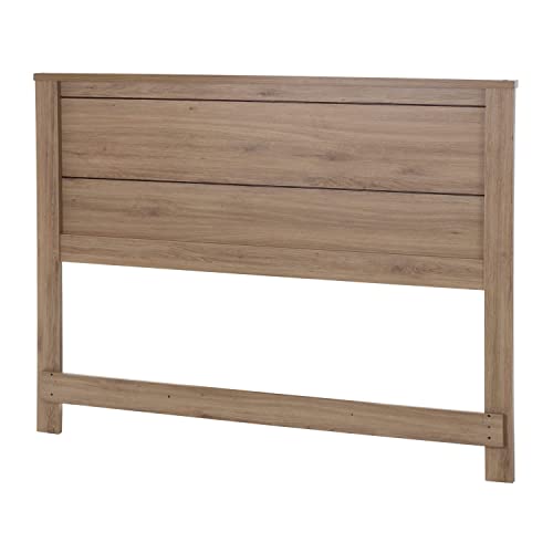 Fynn Full Headboard in Rustic Oak by South Shore - WoodArtSupply