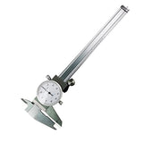 HFS (R) 0-6" Imperial Calipers; 4 Way DIAL Caliper 0.001" Shock Proof New ; Plastic CASE Hardware Factory Store