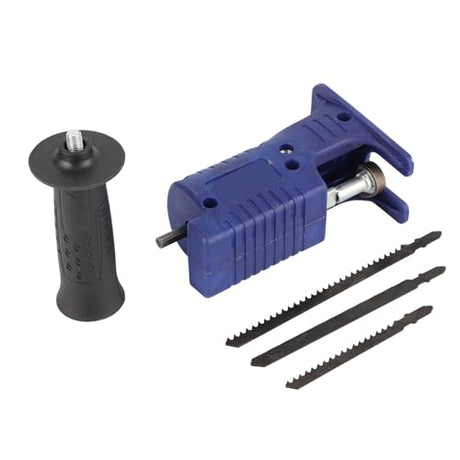 Electric Drill to Reciprocating Saw Adapter, Portable Electric Jig Saw for Wood Metal Cutting, Power Hand Saw Drill Attachment, Electric Drill Yosoo