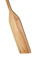 Seachoice 5.5 Ft. Wood Paddle, New Zealand Pine Construction, 19-11/16 in. X 5-7/8 in. Blade, Wide Top Hand Grip, Clear Finish, Tan SEACHOICE