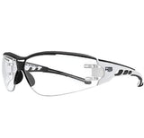 HTS HUNTERSKY E9532 Super Flexible Lightweight Anti Fog Wrap-Around U6 Clear Shooting Safety Glasses with ANSI Z87.1 Scratch Resist HTS HUNTERSKY