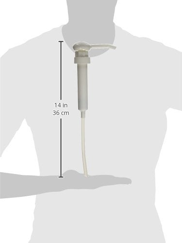 Bar5F Pump Dispensers | Set of 2 White Pumping Caps | Match with 1 Gallon Containers | Leak Proof for Dispensing Shampoo, Hair Conditioner, Lotion, Bar5F