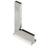 Precision Machinist Square 3 Inch Engineer Square 90 Degree Right Angle Ruler Ground Hardened Steel with Seat 3 x 2 Inch Boomgood