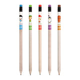 Scentco Holiday Smencils Cylinder - HB #2 Scented Pencils, 50 Count, Gifts for Kids, Party Favors - WoodArtSupply