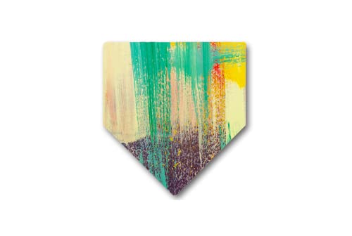 Unfinished Wood for Crafts - Wooden Home Plate Baseball Softball Diamond Base Silhoutte - Craft- Various Size, 1/8 Inch Thickness Henrik