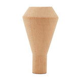 Unfinished Wood Craft Smokestacks, 2-1/4 Inch Unfinished Wood Train Part for Crafts, Pack of 6 Small Wooden Smokestacks by Woodpeckers Woodpeckers