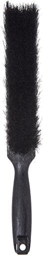 SPARTA Flo-Pac Counter Brush, Bench Brush, Dustpan Brush with Long Lasting for Counters, Floors, And Fireplace, 8 Inches, Black SPARTA