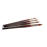 Winsor & Newton Galeria Acrylic Long Handle Round Brush Size: 4 (Set of 3 brushes) Winsor & Newton