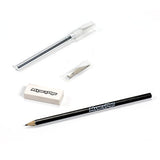 Sculpt Pro Premium Art Drawing Set-24 pc Manga Anime Animation Sketch & Comic Cartoon Tools Kit w Ink, Watercolors, Knives, Pen, Nibs, Eraser, and Sculpt Pro