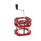 Yctze Universal 4 Jaw Clamping Router Lift System, Router Lift Kit for Bosch Table, Aluminum Alloy Stainless Steel with 65mm 3 1/2” Cable Router Lift Yctze