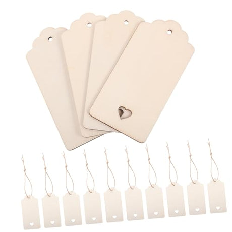 Anneome 24 Sets Christmas Decorations Toy Crafts Blank Xmas Pendants Xmas Hanging Charm Party Favor Xmas Cutouts DIY Graffiti Chip Painting Pendant Anneome