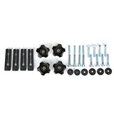 2Pcs Woodworking Feather Board, Router Table Saws Woodworking Featherboards Fences Tools Gauge Miter Slot Carpentry Aid Tool Acogedor