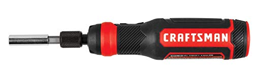 CRAFTSMAN Cordless Screwdriver, 4V, 8-Piece Set (CMHT66718B6) Craftsman