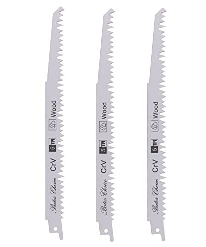 Bates- Wood Pruning Reciprocating Saw Blades, 9 Inch, 3 Pack, Sawzall Blades, Reciprocating Saw Blades, Sawzall Pruning Blades, Pruning Blade for - WoodArtSupply