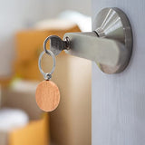 Wood Custom Engraved Circle Keychain With FREE engraving Make a Customizable, Engravable, Brown Wood Personal Key Chain Ring. Gift for Women, Men, Make It Personal Jewelry