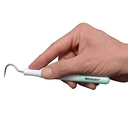 Westcott Precise Weeder Tool for Crafting, Die Cutting Accessory for Vinyl, Paper and Iron-on Projects (17859), 1-Piece, Multicolor Westcott