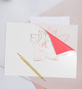 MyArtscape Graphite Transfer Paper, 20 Red Sheets - Wax Free - Erasable - Smudge-Free - Ideal for Drawing and Tracing - Premium Arts and Crafts MyArtscape