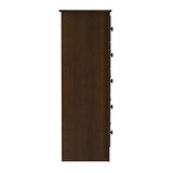 Prepac Fremont Superior 5-Drawer Chest for Bedroom - Spacious and Stylish Chest of Drawers, Measuring 16"D x 31.5"W x 45.25"H, In Espresso Finish Prepac