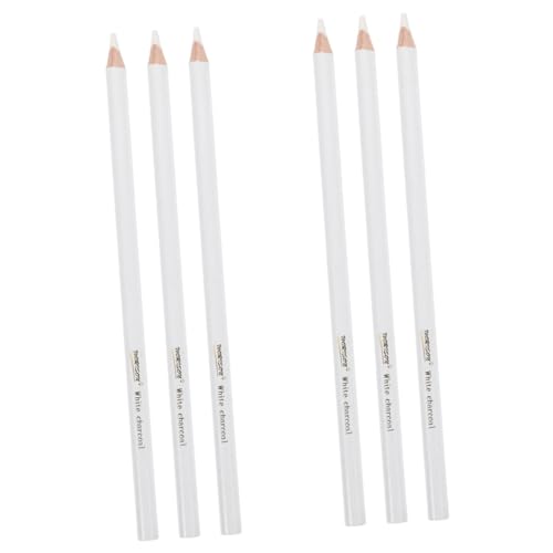 Tofficu 6 Pcs Carbon Pencil Wooden Art Supplies Graphite Lead Tofficu