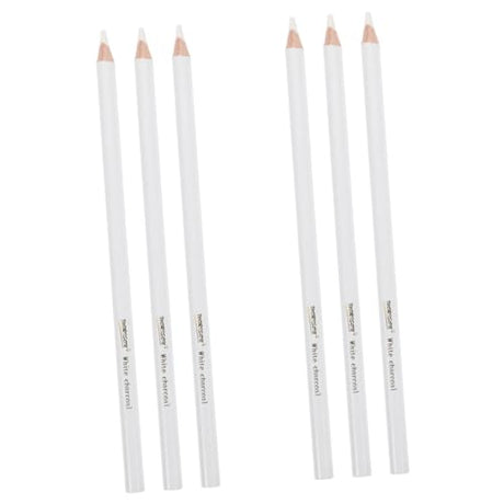 Tofficu 6 Pcs Carbon Pencil Wooden Art Supplies Graphite Lead Tofficu