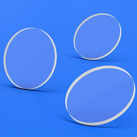 Dofiki 14mm Replacement Laser Lens for D1 Pro, M1, P20 V35 Plus Series Laser Engraver, Lower Protective Lenses, Coated Mineral Crystal 14mm Lens for Dofiki