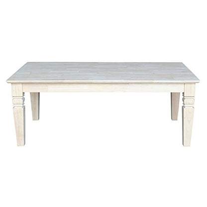 International Concepts Java Coffee Table Unfinished