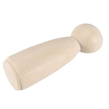 MAHIONG 30 PCS 3.5 Inch Wooden Peg Dolls, Unfinished Wood Angel Girl Shape Peg People Bodies Figures for DIY Craft, Wedding, Cake Toppers, Painting MAHIONG