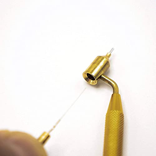 KINGART Fine Line Painting Pen 0.5mm Fine Line Brass Tips. Fluid Writer Paint Applicator Pen with Reservior, Prefect Tool for Drawing Lines, KINGART