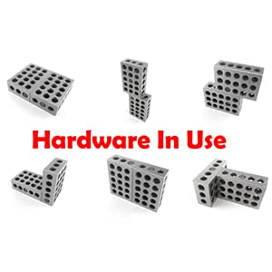 Taytools Pair Hardened Steel 123 Blocks and Attachment Hardware Kit Taytools