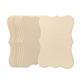 8 Pack Blank MDF Wood Plaques-12x8x0.25 inches Unfinished Beveled Wooden Sign with for Engraving,Burning, Painting Crafts Cregugua