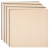 12 Pack 12 x 12 x 1/4 Inch-6mm Thick Basswood Sheets for Crafts Unfinished Plywood Sheets Boards Square Crafts Wood Sheets for DIY Laser Projects, AWIZOM