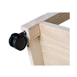 International Concepts Microwave Cart, Unfinished IC International Concepts