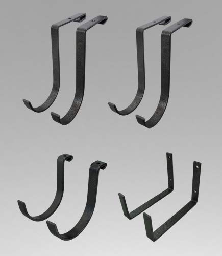 MonsterRax Accessory Hook Package - Standard, Hammertone MonsterRAX Storage Solutions