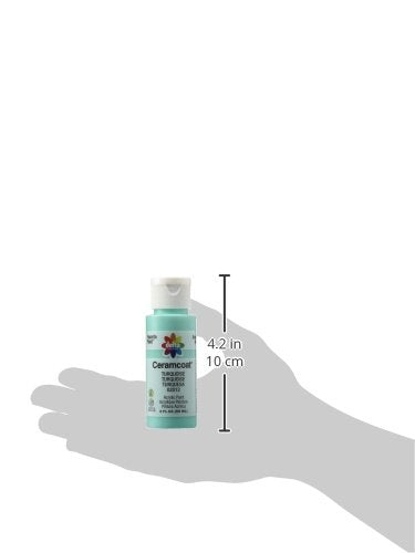 Delta Creative Ceramcoat Acrylic Paint in Assorted Colors (2 oz), 2012, Turquoise Delta Creative