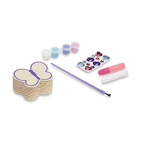 Melissa & Doug Created by Me! Butterfly Box Wooden Craft Kit Melissa & Doug