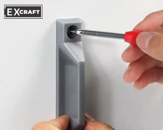 EXcraft Mechanical Carpenter Pencils, 2 Pack, 6 Refills Deep Hole with Built-in Sharpener For Architect Construction Carpentry Making Scribe Tools WoodArtSupply