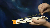 Wood Trick Cyber Gun 3D Wooden Puzzle - Rubber Band Gun Pistol - Shoots up to 20 feet - Wood Model Kit for Adults and Kids to Build - 14+ Wood Trick