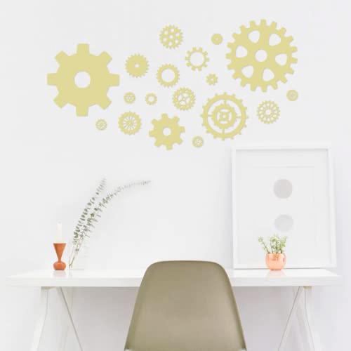 Wooden Gear Set up to 5.9" Unfinished Crafts & Decorations Steampunk Design DIY Paint the Gears Craft Supplies WoodArtSupply