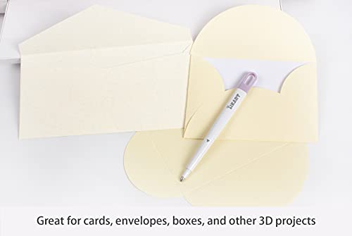 Scoring Stylus for Cricut Maker 3/Maker/Cricut Explore 3/Air 2/Air, Likart Stylus Scoring Tool Pen for Folding Cards, Envelopes, Boxes, 3D Creations, LIKART