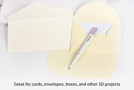 Scoring Stylus for Cricut Maker 3/Maker/Cricut Explore 3/Air 2/Air, Likart Stylus Scoring Tool Pen for Folding Cards, Envelopes, Boxes, 3D Creations, LIKART