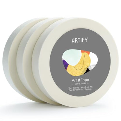 ARTIFY 48 Colors Alcohol Brush Markers, Brush & Chisel Dual Tips