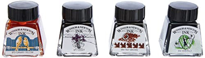 Winsor & Newton Collection Drawing Ink Set, Set of 8, Henry Collection - WoodArtSupply