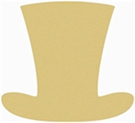 Top Hat Style 2 Unfinished MDF Wood Cutout Variety of Sizes USA Made St. Patrick's Day Decor Home Decor (6") Diverse Woodworking