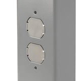 Global Industrial Adjustable Height Workbench C-Channel Leg, 72" W x 30" D, 1-1/2" Shop Top Square Edge, Gray Global Industrial