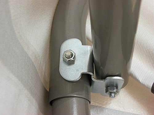 ShelterLogic 8' x 8' Shed-in-a-Box All Season Steel Metal Frame Peak Roof Outdoor Storage Shed with Waterproof Cover and Heavy Duty Reusable Auger ShelterLogic